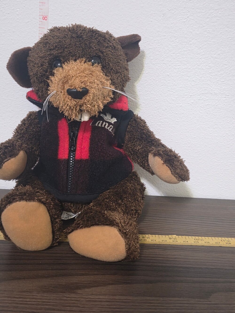 Stuffed Animal House "Curly Critters" Canada Beaver Plush